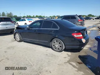 2009 Mercedes-Benz C 300 Sport with VIN WDDGF81X79R050707, listed as a Copart auction lot 57755795 with 90,058 mi miles and Salvage title. Bid and sale history available at DreamBid. Image 2.