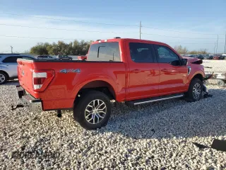2022 Ford F-150 XL with VIN 1FTFW1E57NKE53207, listed as a Copart auction lot 49219265 with 49,140 mi miles and Salvage Title. Bid and sale history available at carsss.com. Image 3.