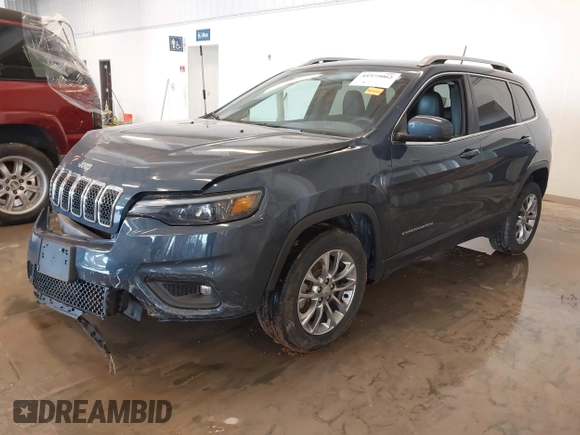 2020 Jeep Cherokee Latitude Plus with VIN 1C4PJLLB8LD561134, listed as a IAAI auction lot 41575062 with 30,780 mi miles. Bid and sale history available at carsss.com. Image 19.