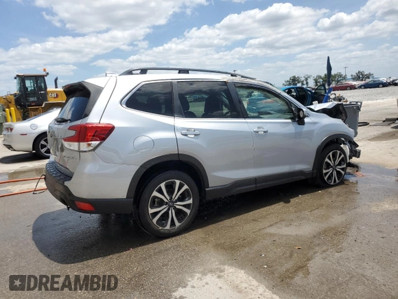 2022 Subaru Forester Limited с VIN JF2SKAPC7NH476653, выставлен на аукционе Copart как лот 55281355 с пробегом 21 219 миль миль и На запчасти • Non repairable. История ставок и продаж доступна на DreamBid. Изображение 3.