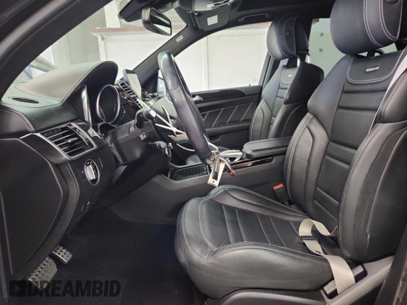 2017 Mercedes-Benz GLE 63 S AMG with VIN 4JGDA7FB4HA859545, listed as a Copart auction lot 60029485 with 65,941 mi miles and Salvage title. Bid and sale history available at DreamBid. Image 7.