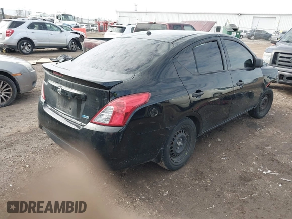 2015 Nissan Versa S Plus with VIN 3N1CN7AP0FL884099, listed as a IAAI auction lot 41510952 with Not Provided miles and . Bid and sale history available at DreamBid. Image 4.