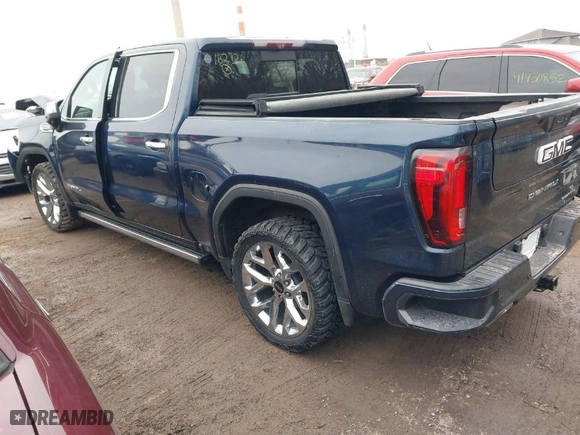 2020 GMC Sierra 1500 Denali with VIN 1GTU9FEL2LZ162726, listed as a IAAI auction lot 41442855 with 142,272 mi miles. Bid and sale history available at carsss.com. Image 3.
