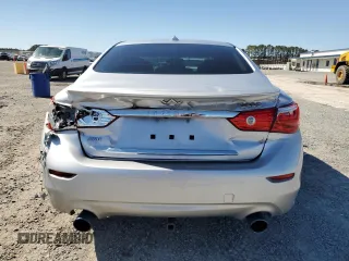 2016 Infiniti Q50 Premium with VIN JN1EV7AR7GM346372, listed as a Copart auction lot 48469255 with 97,236 mi miles and Salvage Title. Bid and sale history available at DreamBid. Image 6.
