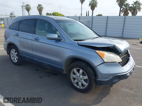 2007 Honda CR-V EX-L with VIN JHLRE38737C019701, listed as a IAAI auction lot 42034143 with 242,739 mi miles and . Bid and sale history available at carsss.com. Image 1.