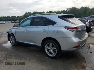 2015 Lexus RX 450h z VIN 2T2BC1BA7FC007159, wystawiony jako Copart lot #58766495 z przebiegiem 105 293 mil mil oraz Szkoda całkowita • Salvage title. Historia ofert i sprzedaży dostępna na DreamBid. Obrazek 2.