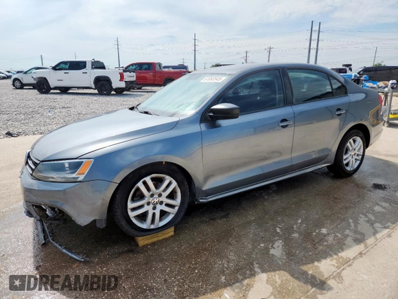2015 Volkswagen Jetta S with VIN 3VW2K7AJ8FM242136, listed as a Copart auction lot 61063545 with Not provided miles and Salvage title. Bid and sale history available at DreamBid. Image 1.