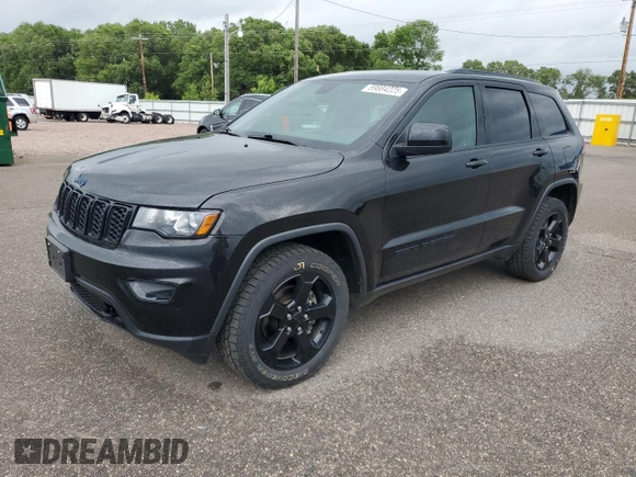 2018 Jeep Grand Cherokee Upland with VIN 1C4RJFAG8JC488309, listed as a Copart auction lot 59884225 with 80,432 mi miles and Salvage title. Bid and sale history available at DreamBid. Image 1.