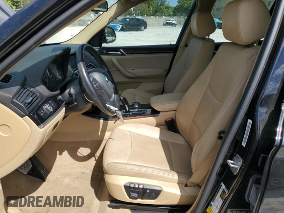 2016 BMW X3 sDrive28i with VIN 5UXWZ7C54G0R31576, listed as a Copart auction lot 50885685 with 94,750 mi miles and Clean Title. Bid and sale history available at DreamBid. Image 7.