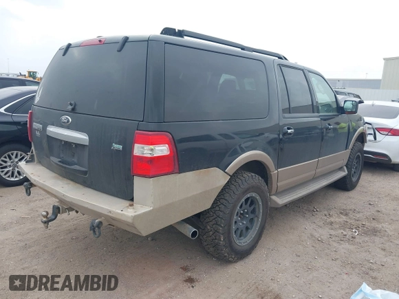 2014 Ford Expedition EL XLT with VIN 1FMJK1J58EEF27868, listed as a IAAI auction lot 41797524 with 176,350 mi miles. Bid and sale history available at carsss.com. Image 4.