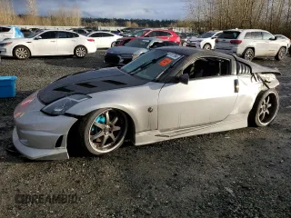 2003 Nissan 350Z Touring with VIN JN1AZ34E43T011803, listed as a Copart auction lot 85707794 with 0 mi miles and Salvage Title. Bid and sale history available at carsss.com. Image 1.