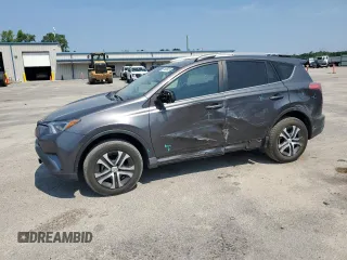 2017 Toyota RAV4 LE with VIN 2T3BFREV0HW656450, listed as a Copart auction lot 61495335 with 45,723 mi miles and Salvage title. Bid and sale history available at DreamBid. Image 1.