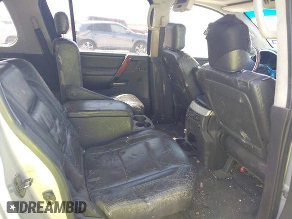 2004 Infiniti QX56 with VIN 5N3AA08A44N809589, listed as a IAAI auction lot 41792702 with 1 mi miles. Bid and sale history available at carsss.com. Image 8.