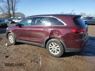 2019 Kia Sorento LX with VIN 5XYPGDA31KG508744, listed as a Copart auction lot 49115785 with 84,601 mi miles and Salvage Title. Bid and sale history available at DreamBid. Image 2.