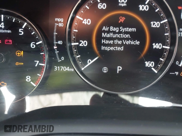 2021 Mazda 3 S with VIN 3MZBPAAL8MM254767, listed as a IAAI auction lot 42813614 with 31,704 mi miles and . Bid and sale history available at DreamBid. Image 7.