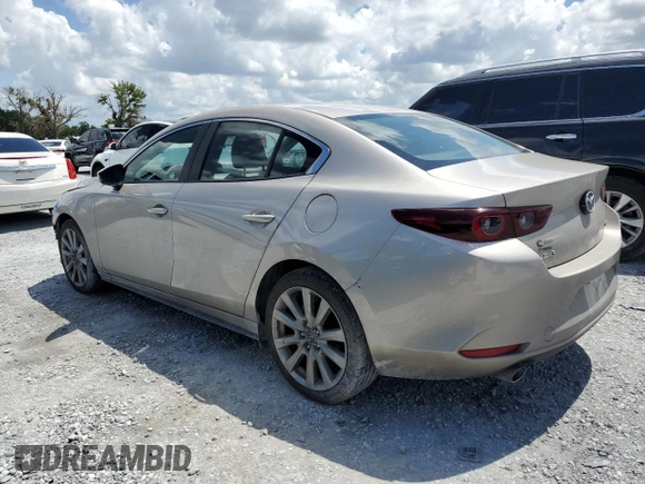2023 Mazda 3 S Select with VIN 3MZBPABM7PM370974, listed as a Copart auction lot 61951505 with 58,845 mi miles and Salvage title. Bid and sale history available at DreamBid. Image 2.