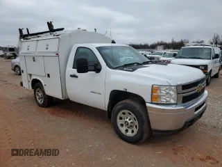 2012 Chevrolet Silverado 3500HD Work Truck with VIN 1GB3CZCG3CF196345, listed as a Copart auction lot 88153995 with 206,153 mi miles and Clean Title. Bid and sale history available at DreamBid. Image 4.