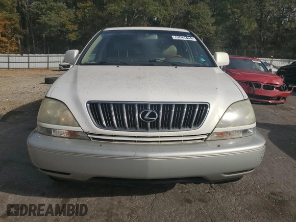 2001 Lexus RX 300 with VIN JTJGF10UX10093095, listed as a Copart auction lot 79844804 with 159,540 mi miles and Salvage Title. Bid and sale history available at carsss.com. Image 5.