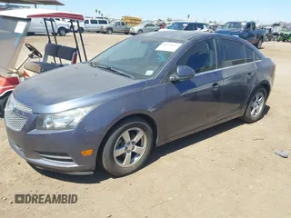 2014 Chevrolet Cruze 1LT with VIN 1G1PC5SB3E7430291, listed as a IAAI auction lot 42053823 with 105,443 mi miles and . Bid and sale history available at DreamBid. Image 2.