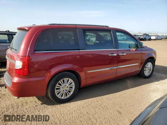 2012 Chrysler Town & Country Touring-L with VIN 2C4RC1CG1CR270216, listed as a Copart auction lot 52102275 with 78,600 mi miles and Salvage Title. Bid and sale history available at carsss.com. Image 3.