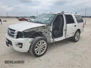 2017 Ford Expedition Platinum с VIN 1FMJU1LT1HEA42692, выставлен на аукционе Copart как лот 47258545 с пробегом 97 439 миль миль и Списание • Salvage title. История ставок и продаж доступна на DreamBid. Изображение 1.