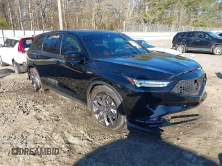 2023 Acura MDX w/A-Spec Package with VIN 5J8YE1H09PL008056, listed as a IAAI auction lot 41856240 with 52,891 mi miles. Bid and sale history available at carsss.com. Image 1.