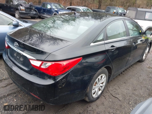 2011 Hyundai Sonata GLS with VIN 5NPEB4AC4BH216908, listed as a IAAI auction lot 42001947 with 253,837 mi miles and . Bid and sale history available at carsss.com. Image 4.