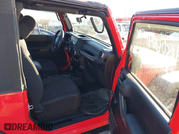 2013 Jeep Wrangler Sport with VIN 1C4AJWAG5DL574727, listed as a IAAI auction lot 41806091 with 84,092 mi miles and . Bid and sale history available at carsss.com. Image 5.