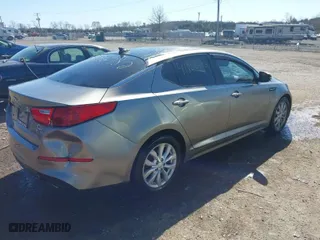 2015 Kia Optima EX with VIN 5XXGN4A71FG411269, listed as a IAAI auction lot 41856582 with 122,581 mi miles. Bid and sale history available at carsss.com. Image 4.