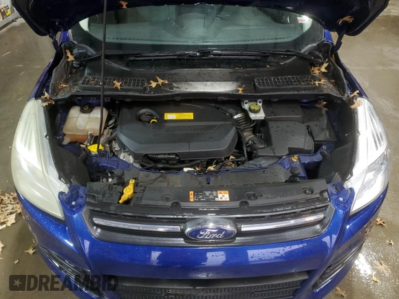 2016 Ford Escape SE with VIN 1FMCU9GX9GUC26772, listed as a Copart auction lot 45337945 with 112,822 mi miles and Salvage Title. Bid and sale history available at DreamBid. Image 12.