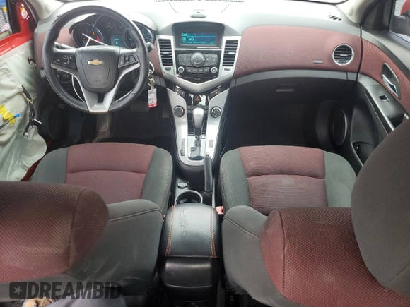 2012 Chevrolet Cruze LT w/1LT with VIN 1G1PF5SC7C7172841, listed as a Copart auction lot 82639464 with 196,793 mi miles and Salvage Title. Bid and sale history available at carsss.com. Image 8.
