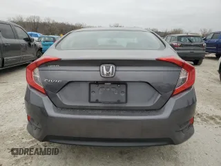 2016 Honda Civic LX with VIN 2HGFC2F58GH508868, listed as a Copart auction lot 49806585 with 77,332 mi miles and Salvage Title. Bid and sale history available at carsss.com. Image 6.
