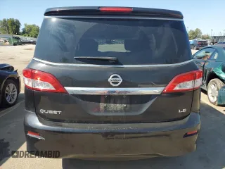 2011 Nissan Quest S with VIN JN8AE2KP9B9000626, listed as a Copart auction lot 70140114 with 146,352 mi miles and Salvage Title. Bid and sale history available at carsss.com. Image 6.