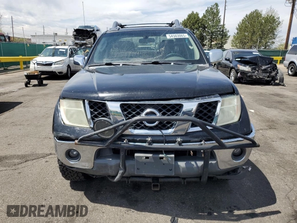 2006 Nissan Frontier SE with VIN 1N6AD07W16C440042, listed as a Copart auction lot 54503065 with 137,634 mi miles and Salvage title. Bid and sale history available at DreamBid. Image 5.