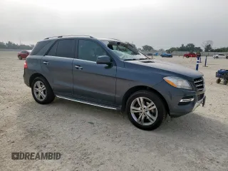 2015 Mercedes-Benz M 350 with VIN 4JGDA5JB1FA549118, listed as a Copart auction lot 56666645 with 138,844 mi miles and Salvage title. Bid and sale history available at DreamBid. Image 4.