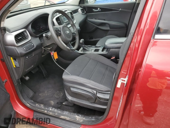 2017 Kia Sorento LX with VIN 5XYPG4A35HG255050, listed as a Copart auction lot 55180555 with Not Provided miles and Clean Title. Bid and sale history available at carsss.com. Image 7.