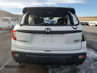 2021 Honda Passport Touring with VIN 5FNYF8H96MB005648, listed as a Copart auction lot 87242864 with 40,770 mi miles and Salvage Title. Bid and sale history available at carsss.com. Image 6.