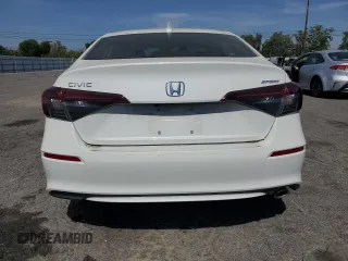 2025 Honda Civic Sport with VIN 2HGFE2F5XSH513833, listed as a Copart auction lot 57674385 with 7 mi miles and Salvage title. Bid and sale history available at DreamBid. Image 6.