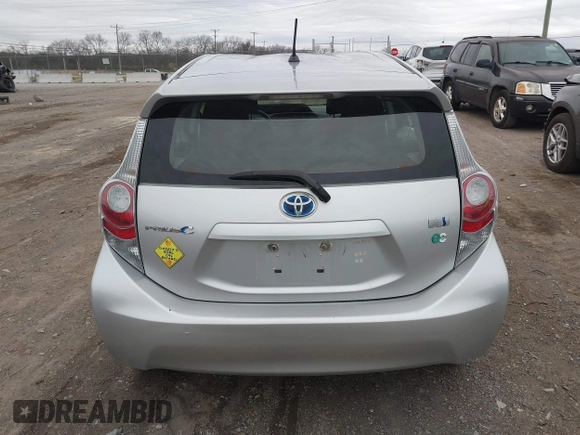 2014 Toyota Prius One with VIN JTDKDTB35E1557798, listed as a IAAI auction lot 41753972 with 182,543 mi miles and . Bid and sale history available at DreamBid. Image 16.