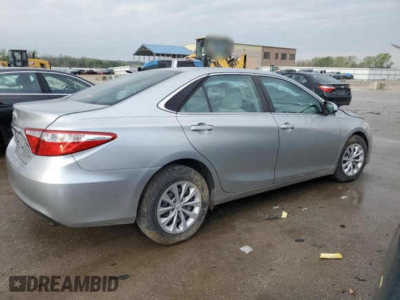 2016 Toyota Camry XLE with VIN 4T4BF1FK2GR539374, listed as a Copart auction lot 52976485 with 85,402 mi miles and Salvage Title. Bid and sale history available at DreamBid. Image 3.