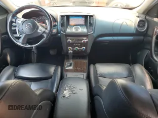 2010 Nissan Maxima SV with VIN 1N4AA5AP1AC858593, listed as a Copart auction lot 53846845 with 145,016 mi miles and Salvage title. Bid and sale history available at DreamBid. Image 8.