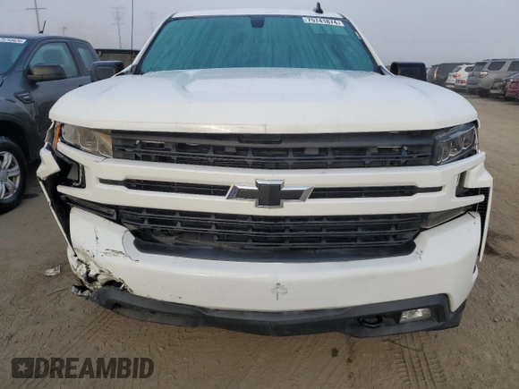 2020 Chevrolet Silverado 1500 RST with VIN 3GCPWDET0LG435690, listed as a Copart auction lot 75741874 with 48,581 mi miles and Salvage Title. Bid and sale history available at DreamBid. Image 5.
