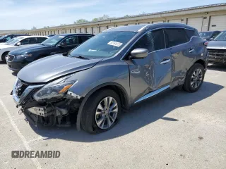 2018 Nissan Murano SL z VIN 5N1AZ2MG1JN178156, wystawiony jako Copart lot #54164975 z przebiegiem 148 088 mil mil oraz Szkoda całkowita • Salvage title. Historia ofert i sprzedaży dostępna na DreamBid. Obrazek 1.