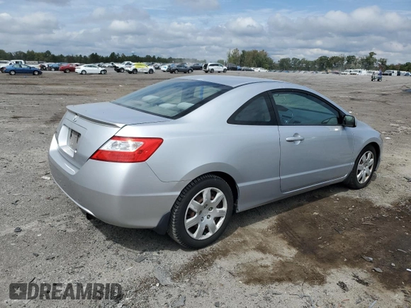 2008 Honda Civic Cpe LX with VIN 2HGFG11668H565716, listed as a Copart auction lot 70995934 with 152,069 mi miles and Salvage Title. Bid and sale history available at carsss.com. Image 3.