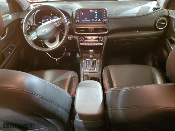 2018 Hyundai Kona Ultimate with VIN KM8K5CA5XJU168983, listed as a Copart auction lot 41512405 with 34,650 mi miles and Salvage Title. Bid and sale history available at carsss.com. Image 8.