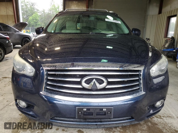 2015 Infiniti QX60 with VIN 5N1AL0MM6FC556695, listed as a Copart auction lot 56818345 with 139,502 mi miles and Salvage title. Bid and sale history available at DreamBid. Image 5.