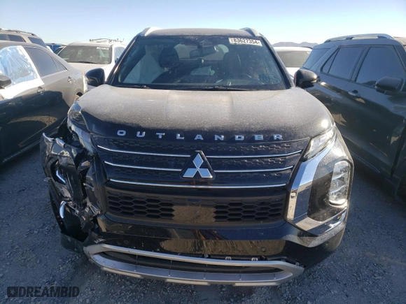 2022 Mitsubishi Outlander SEL with VIN JA4J3VA82NZ089211, listed as a Copart auction lot 83627354 with 54,632 mi miles and Salvage Title. Bid and sale history available at carsss.com. Image 5.