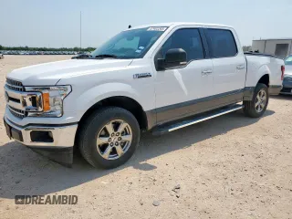 2020 Ford F-150 XL with VIN 1FTEW1CP2LKF02195, listed as a Copart auction lot 57402265 with 50,022 mi miles and Salvage title. Bid and sale history available at DreamBid. Image 1.