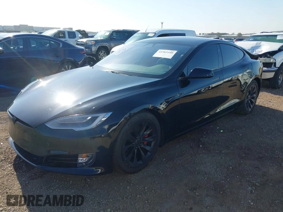 2020 Tesla Model S Long Range with VIN 5YJSA1E24LF381878, listed as a IAAI auction lot 41965340 with 47,468 mi miles. Bid and sale history available at carsss.com. Image 19.