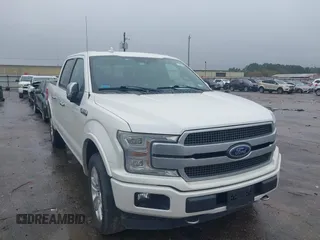 2018 Ford F-150 XL z VIN 1FTEW1EG8JFD27888, wystawiony jako IAAI lot #41143331 z przebiegiem 95 448 mil mil oraz . Historia ofert i sprzedaży dostępna na DreamBid. Obrazek 1.